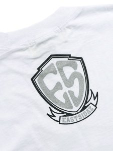 画像4: WEST WEAR ES ES LOGO TEE WHITE/BLACK/SILVER (4)