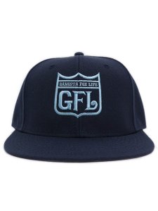 画像2: WEST WEAR GFL LOGO CAP NAVY/SKY BLUE (2)