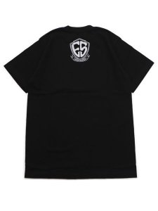 画像2: WEST WEAR ES LOGO TEE BLACK/CHARCOAL/SILVER (2)
