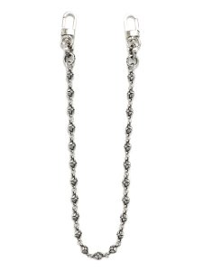 画像1: ADVANCE WALLET CHAIN SILVER (1)