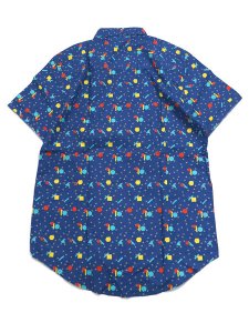 画像2: 【MEGA SALE】SOUL STAR SHAPES TRIANGLES BD SHIRT (2)
