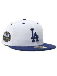 画像1: NEW ERA 59FIFTY DODGERS PACK 50TH SIDE PATCH (1)