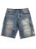 画像1: 【MEGA SALE】DBL STUDS DENIM SHORTS (1)
