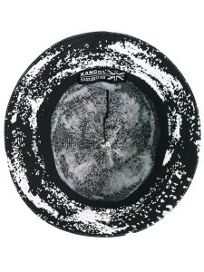 画像4: 【SALE】KANGOL AIRBRUSH CASUAL-BLACK/WHITE (4)