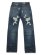 画像2: 【MEGA SALE】DBL CRUSH DENIM PANTS (2)
