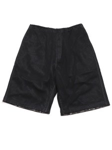 画像1: 【MEGA SALE】MHI by Maharishi TRACK SHORTS-BK/PURPLE (1)
