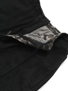 画像5: 【MEGA SALE】MHI by Maharishi TRACK SHORTS-BK/GREY (5)