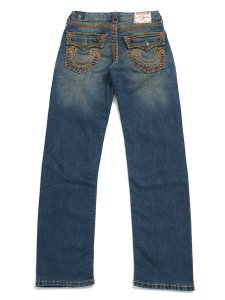 画像1: 【送料無料】TRUE RELIGION W RICKI MR RELAXED MEDIUM WASH (1)