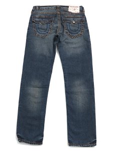 画像1: 【送料無料】TRUE RELIGION ROCCO SUPER T FLAP QUEENS DARK WASH (1)