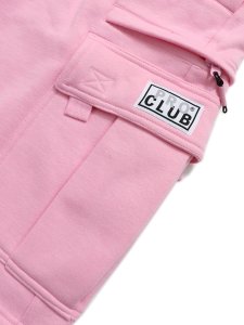 画像4: PRO CLUB OG CARGO SWEAT SHORT PANT PINK (4)