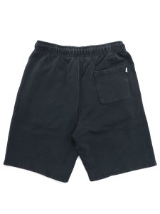 画像2: PRO CLUB VINTAGE WASH SWEAT SHORT PANT BLACK (2)