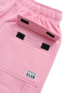 画像7: PRO CLUB OG CARGO SWEAT SHORT PANT PINK (7)