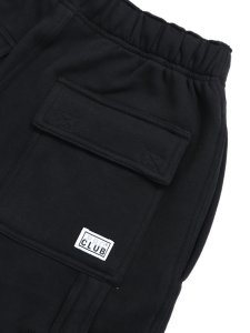 画像6: PRO CLUB OG CARGO SWEAT SHORT PANT BLACK (6)