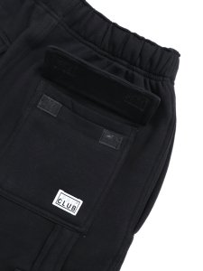画像7: PRO CLUB OG CARGO SWEAT SHORT PANT BLACK (7)