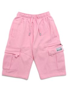 画像1: PRO CLUB OG CARGO SWEAT SHORT PANT PINK (1)