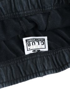 画像5: PRO CLUB VINTAGE WASH SWEAT SHORT PANT BLACK (5)