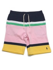 画像1: 【MEGA SALE】POLO RALPH LAUREN RL FLEECE SHORT CRUISE NAVY MULTI (1)