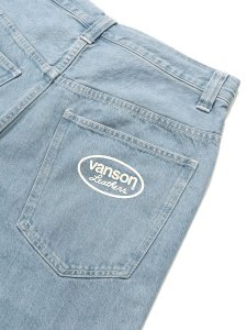 画像5: 【送料無料】VANSON DENIM SHORTS LT INDIGO (5)