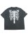 画像1: 【送料無料】VANSON PIGMENT DYED TEE BLACK (1)