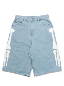 画像1: 【送料無料】VANSON DENIM SHORTS LT INDIGO (1)