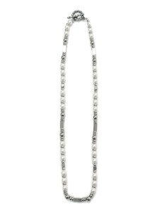 画像1: ADVANCE CHAIN SILVER/PEARL (1)