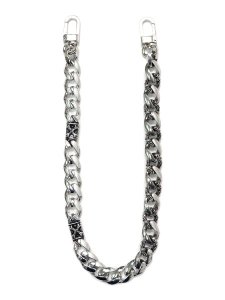 画像1: ADVANCE WALLET CHAIN SILVER 53cm (1)