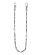 画像1: ADVANCE WALLET CHAIN SILVER 70cm (1)