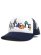 画像1: HUF TRIP TRUCKER HAT DEFENDER BLUE (1)