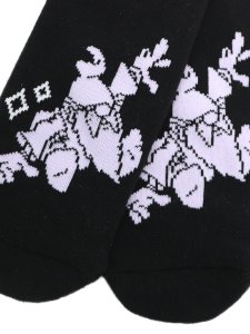画像3: HUF TRIP CREW SOCK BLACK (3)