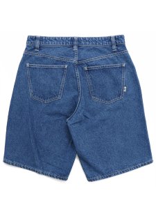 画像2: 【送料無料】HUF CROMER SHORT STONE WASH INDIGO (2)
