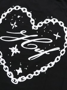 画像4: HUF BE MINE TEE BLACK (4)