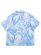 画像2: 【送料無料】HUF LOVE IN THE AIR RESORT SHIRT POOL BLUE (2)