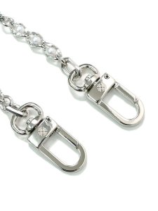画像3: ADVANCE WALLET CHAIN SILVER/PEARL 70cm (3)