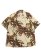 画像1: 【送料無料】AVIREX ALOHA SHIRT TIGER & PALM TREE LT PINK (1)