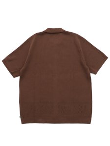 画像2: 【送料無料】HUF PLANTLIFE PERFORATED S/S KNIT TOP SIERRA (2)