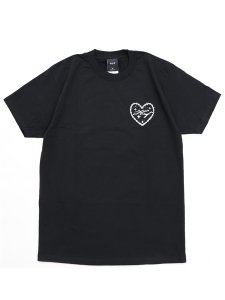 画像2: HUF BE MINE TEE BLACK (2)