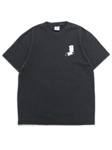 画像1: WHIMSY SOCKS FADED TRDEMARK TEE BLACK (1)