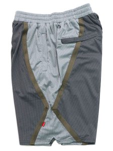 画像6: 【送料無料】WHIMSY SOCKS BASKET MESH SHORT GREY (6)