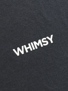 画像4: WHIMSY SOCKS FADED TRDEMARK TEE BLACK (4)