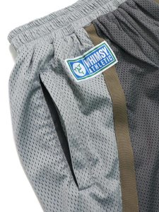 画像3: 【送料無料】WHIMSY SOCKS BASKET MESH SHORT GREY (3)
