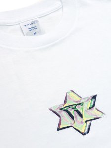 画像3: WHIMSY SOCKS ACID STAR TEE WHITE (3)