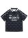 画像1: 【送料無料】THROWBACK MD FOOT BALL JERSEY BLACK (1)