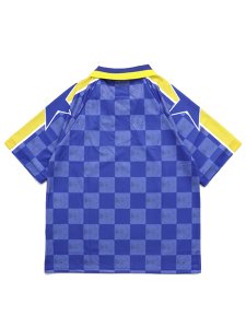 画像2: 【送料無料】THROWBACK MD FOOT BALL JERSEY BLUE (2)