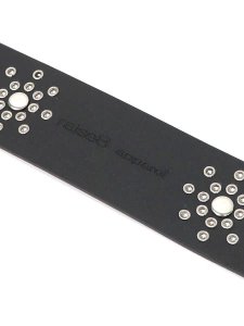 画像5: RAISE8 APPAREL 38MM LEATHER BELT BLACK/WHITE/SILVER (5)
