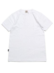 画像1: AVIREX DAILY RIB HENLEY NECK S/S TEE (1)