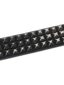 画像3: 【送料無料】RAISE8 APPAREL 38MM LEATHER BELT BLACK/SILVER (3)