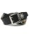画像1: 【送料無料】RAISE8 APPAREL 38MM LEATHER BELT BLACK/PANTHER/SILVER (1)