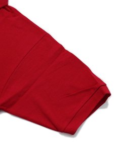 画像4: 【MEGA SALE】COTTON DELUXE by ANVIL COTTON PIQUE POLO RED (4)