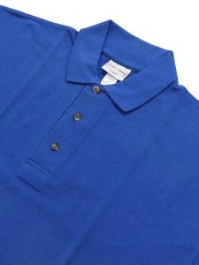 画像3: 【MEGA SALE】COTTON DELUXE by ANVIL COTTON PIQUE POLO ROYAL BLUE (3)