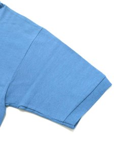 画像4: 【MEGA SALE】COTTON DELUXE by ANVIL COTTON PIQUE POLO LIGHT BLUE (4)